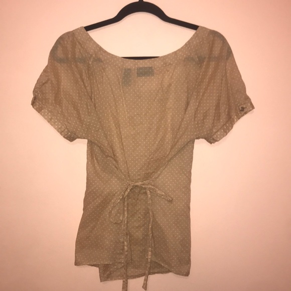 Apostrophe Polka Dot Shirt - Picture 2 of 3